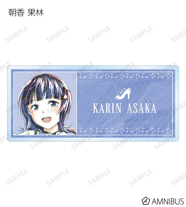 Love Live! (Nijigaku) School Idol Festival Acrylic Nameplate Collection Nijigasaki Ani-Art Version