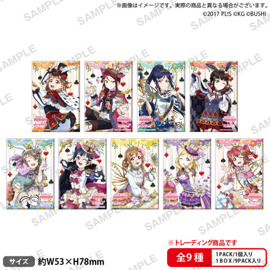 Love Live! (Sunshine) School Idol Festival Square Can Badge Collection Aqours Wonderland Version